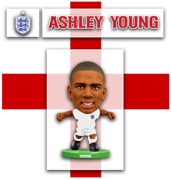 Soccerstarz - England - Ashley Young - Home Kit