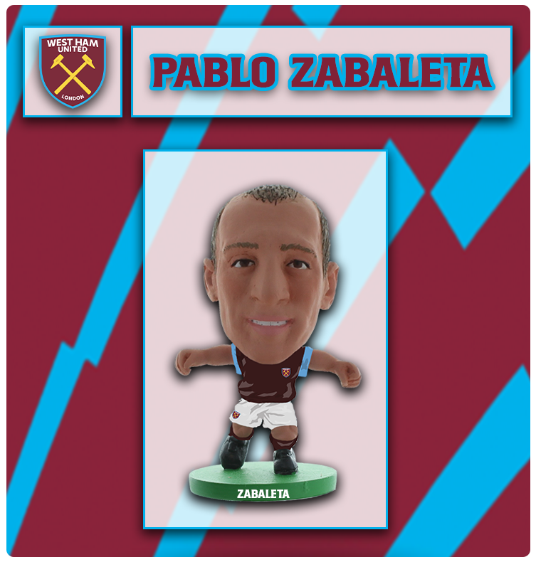 Soccerstarz - West Ham - Pablo Zabaleta - Home Kit
