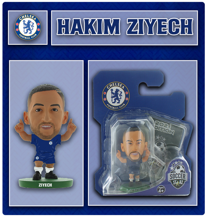 Soccerstarz - Chelsea - Hakim Ziyech - Home Kit